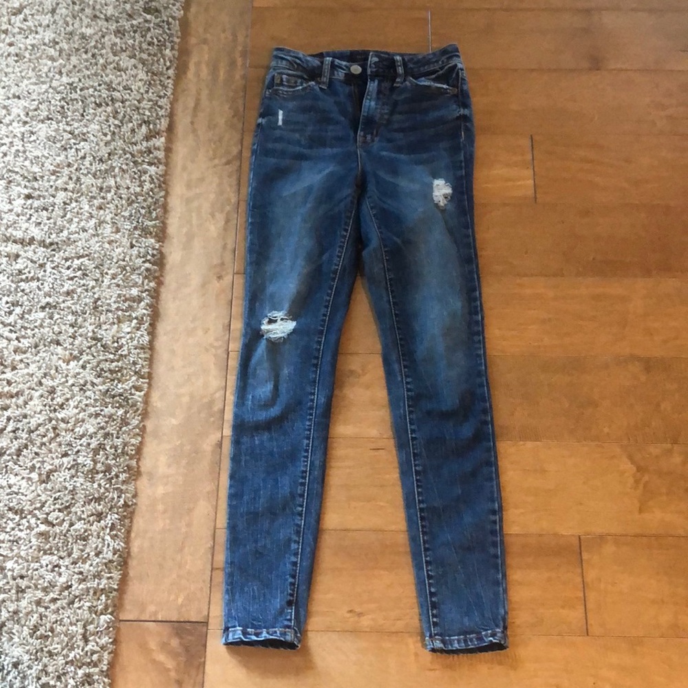 Skinny jeans.